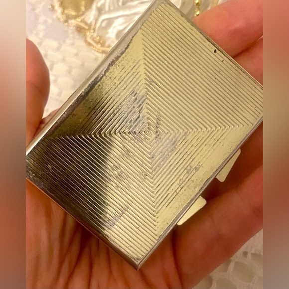 Art Deco Style Compact with Clown Design. Vintage (1960-1970) - Picture 3 of 7